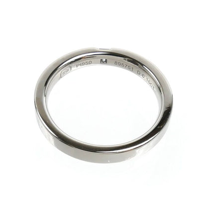 Harry Winston Platinum Princess Cut Band Ring Diamond — view 4