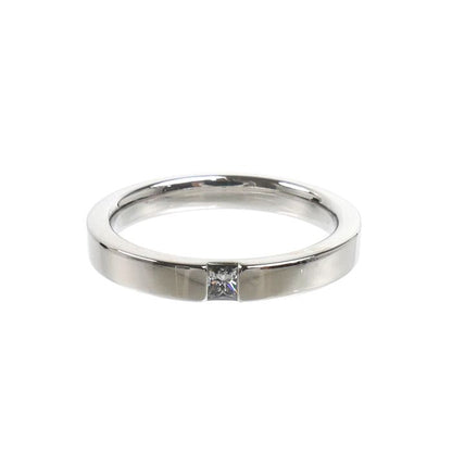 Harry Winston Platinum Princess Cut Band Ring Diamond — view 3