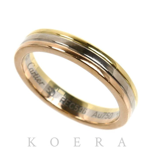 Cartier 18k Yellow Gold PG WG Vendome Louis Ring