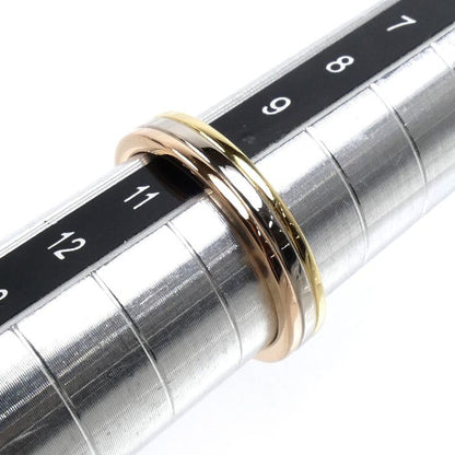 Cartier 18k Yellow Gold PG WG Vendome Louis Ring — view 6
