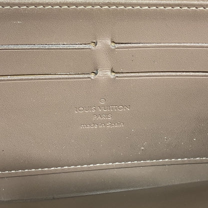 Louis Vuitton Wallet Vernis Zippy Beige Poodle — view 4
