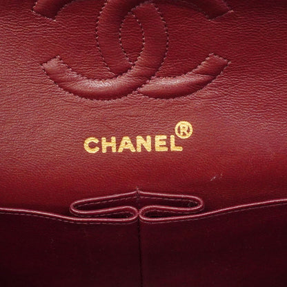 Chanel Shoulder Bag Quilted Lambskin Black Gold — view 5