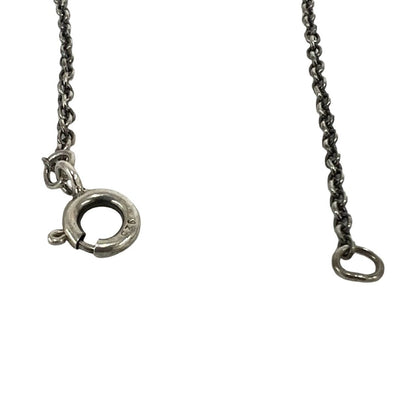 Tiffany & Co Twist Heart Necklace Silver Yellow Gold — view 5