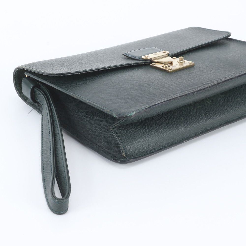 Louis Vuitton Taiga Pochette Clado Leather Clutch Pouch Business — view 5