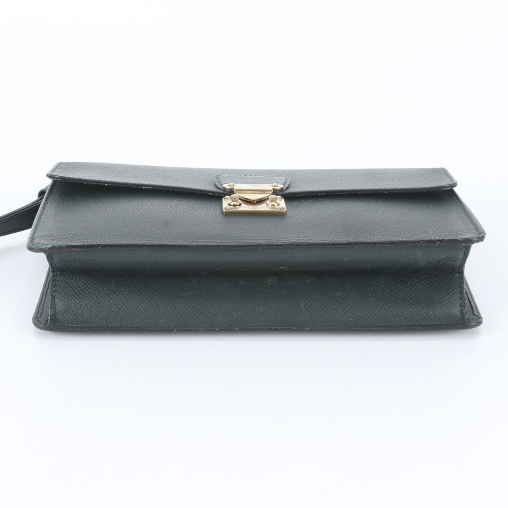 Louis Vuitton Taiga Pochette Clado Leather Clutch Pouch Business — view 6