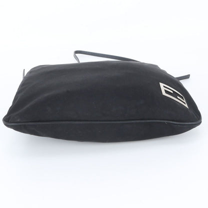 Fendi Mamma Baguette Bucket FF Logo 009 Leather Shoulder Bag — view 6