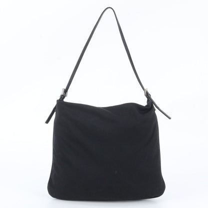 Fendi Mamma Baguette Bucket FF Logo 009 Leather Shoulder Bag — view 3