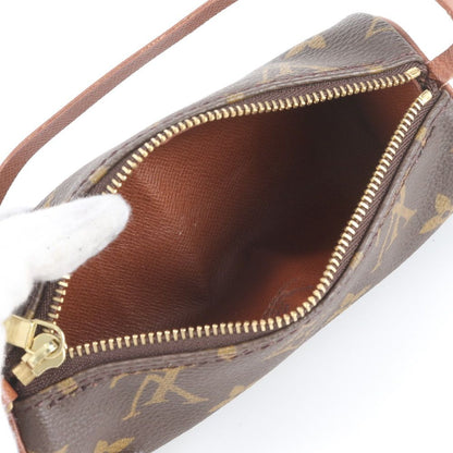 Louis Vuitton Monogram Papillon Pouch Leather Handbag Tote — view 6