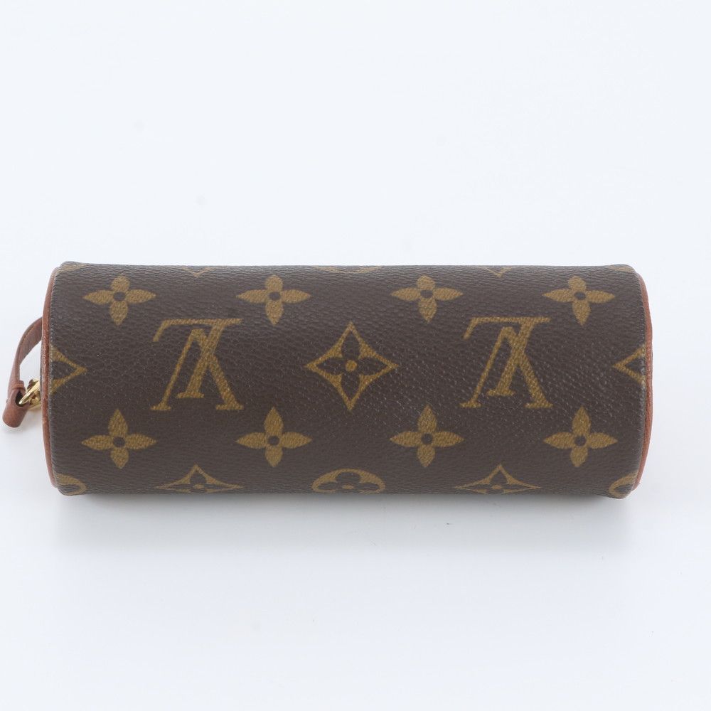 Louis Vuitton Monogram Papillon Pouch Leather Handbag Tote — view 5