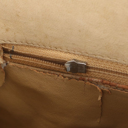 Chanel Choco Bar CC Logo Leather Handbag Shoulder — view 7
