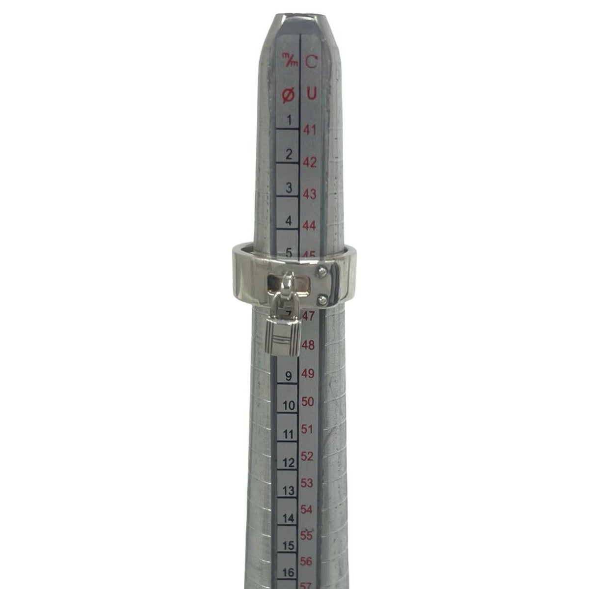 Hermes Kelly Ring 925 Sterling Silver — view 7