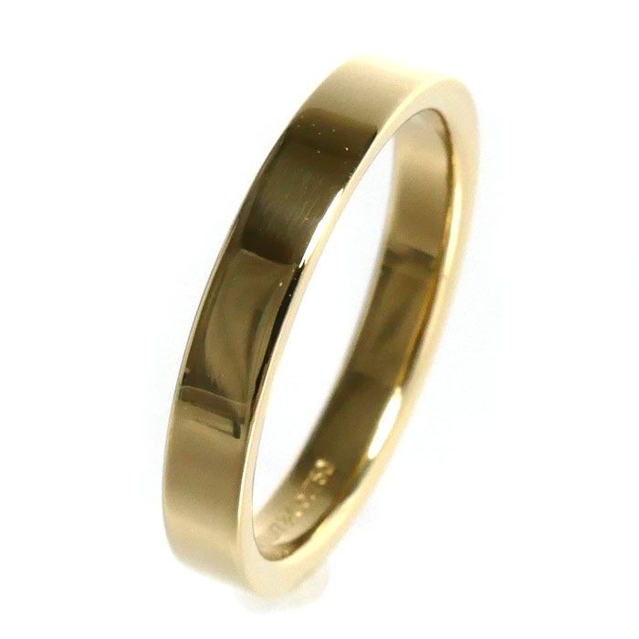 Tiffany & Co 18k Yellow Gold Flat Band Ring — view 2