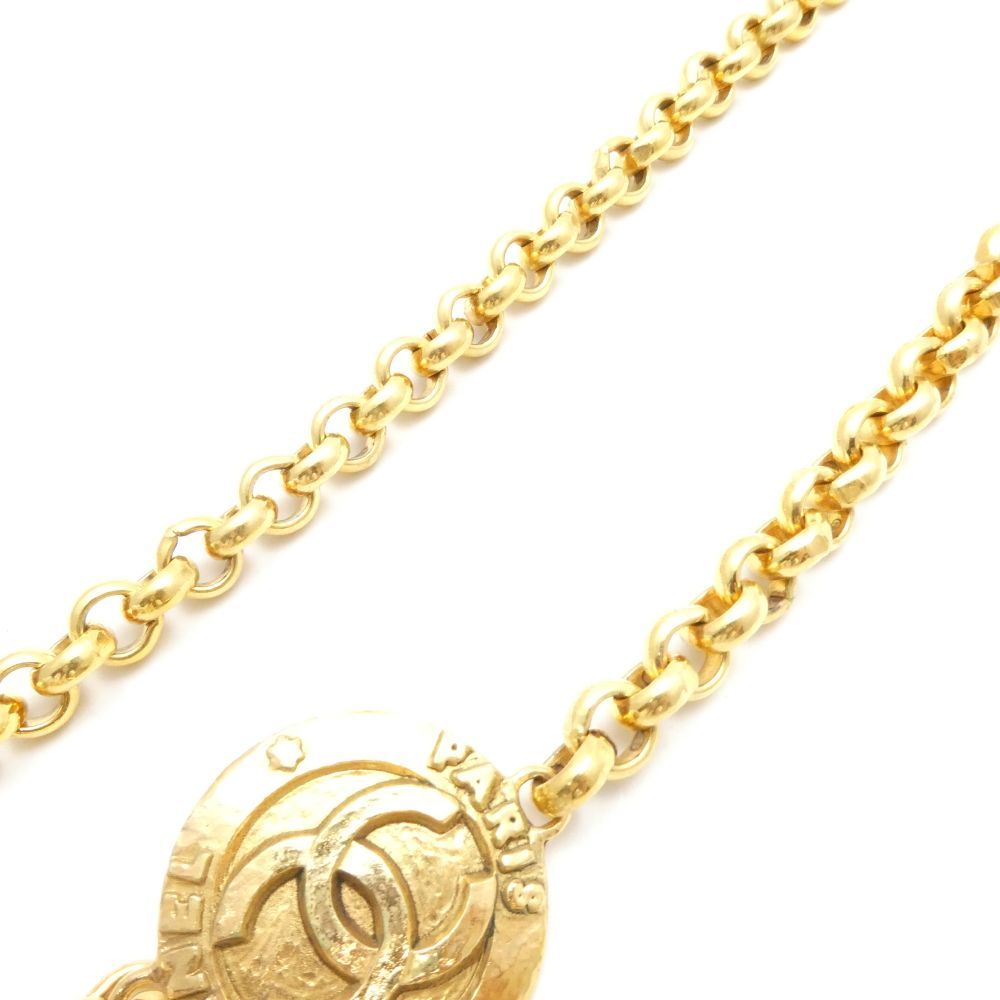 Chanel Chain Belt CC Logo Medal — view 4