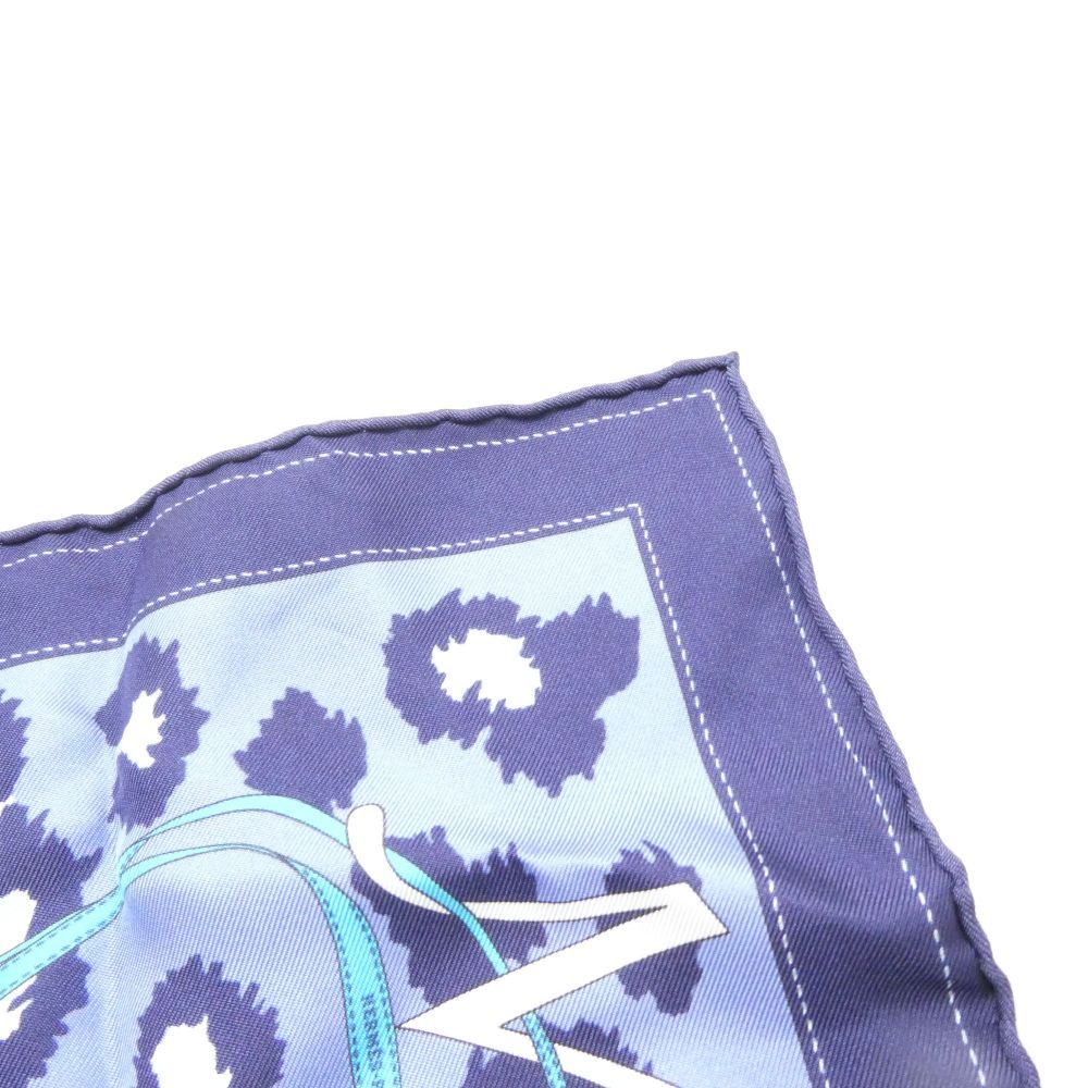 Hermes Carre 45 Monsieur Et Madame Scarf Silk — view 8