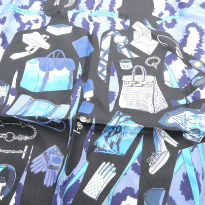 Hermes Carre 45 Monsieur Et Madame Scarf Silk — view 7
