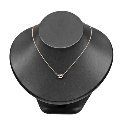 Tiffany & Co Bean 9 Model 18k Pink Gold Necklace — view 2