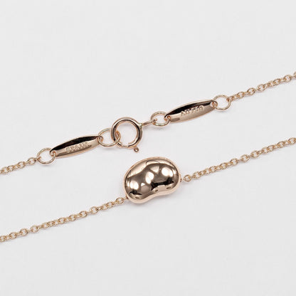 Tiffany & Co Bean 9 Model 18k Pink Gold Necklace — view 5