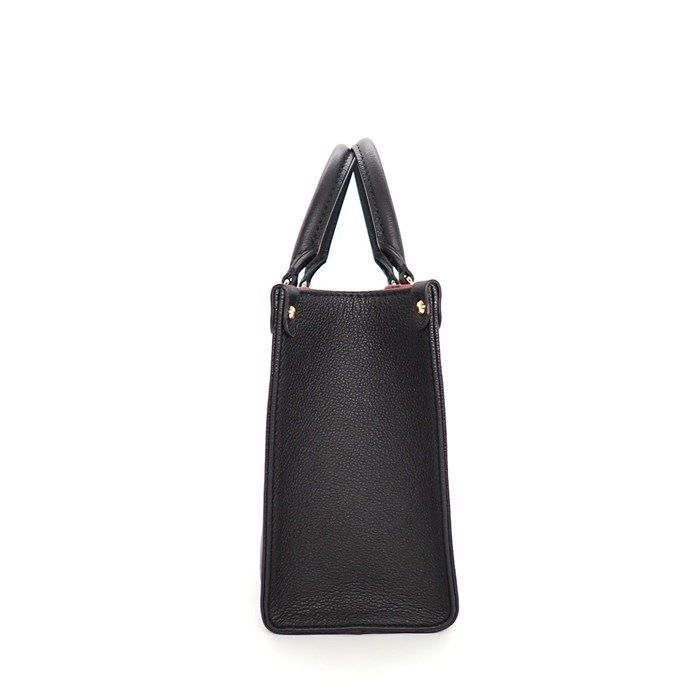 Louis Vuitton Shoulder Bag On The Go PM Black Bicolor Monogram Empreinte Gold — view 3