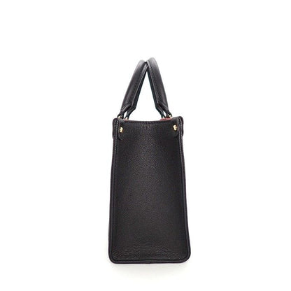 Louis Vuitton Shoulder Bag On The Go PM Black Bicolor Monogram Empreinte Gold — view 3