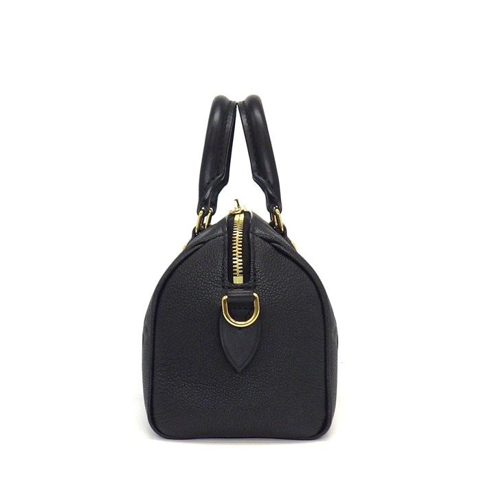 Louis Vuitton Shoulder Bag Speedy Bandouliere 20 Black Monogram Empreinte — view 3