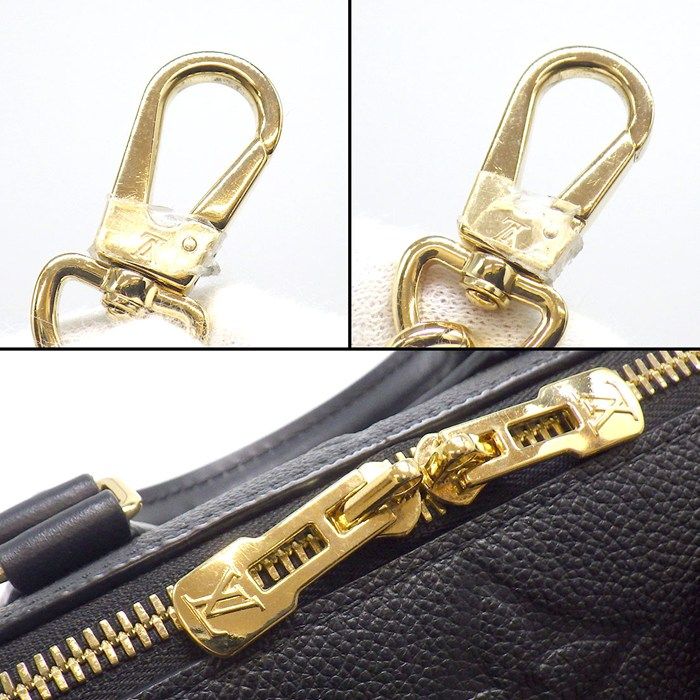 Louis Vuitton Shoulder Bag Speedy Bandouliere 20 Black Monogram Empreinte — view 7