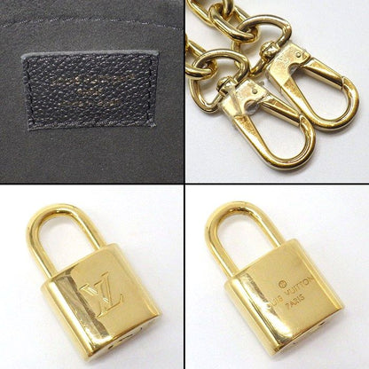 Louis Vuitton Shoulder Bag Speedy Bandouliere 20 Black Monogram Empreinte — view 6