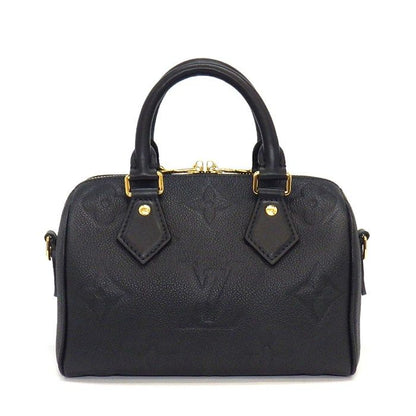 Louis Vuitton Shoulder Bag Speedy Bandouliere 20 Black Monogram Empreinte — view 2