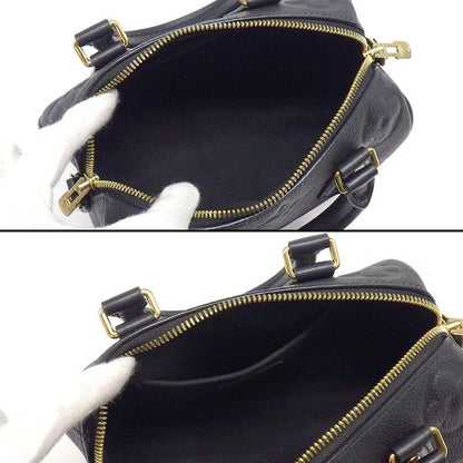 Louis Vuitton Shoulder Bag Speedy Bandouliere 20 Black Monogram Empreinte — view 5