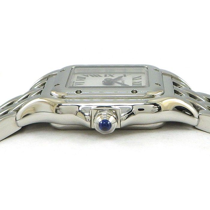 Cartier Watch Panthere Mini Square Silver Dial Roman Index SS Quartz Analog — view 2