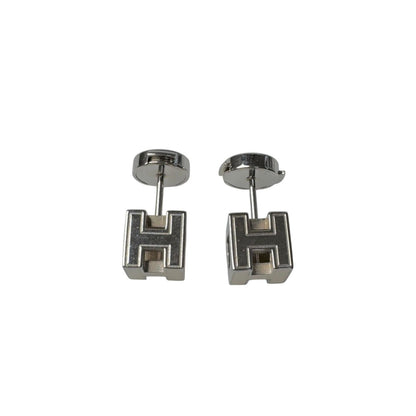 Hermes Cage de Ash H Cube Earrings — view 7