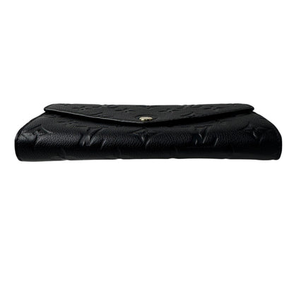 Louis Vuitton Empreinte Portefeuille Sarah IC Black Wallet — view 5