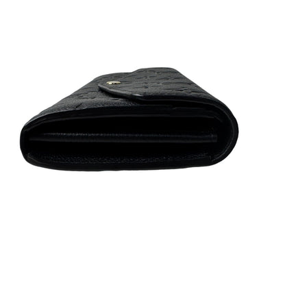 Louis Vuitton Empreinte Portefeuille Sarah IC Black Wallet — view 4