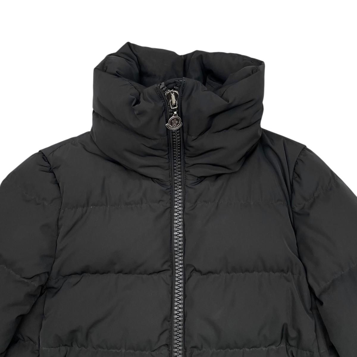 Moncler Down Coat Petrea 00 Polyester Black — view 3