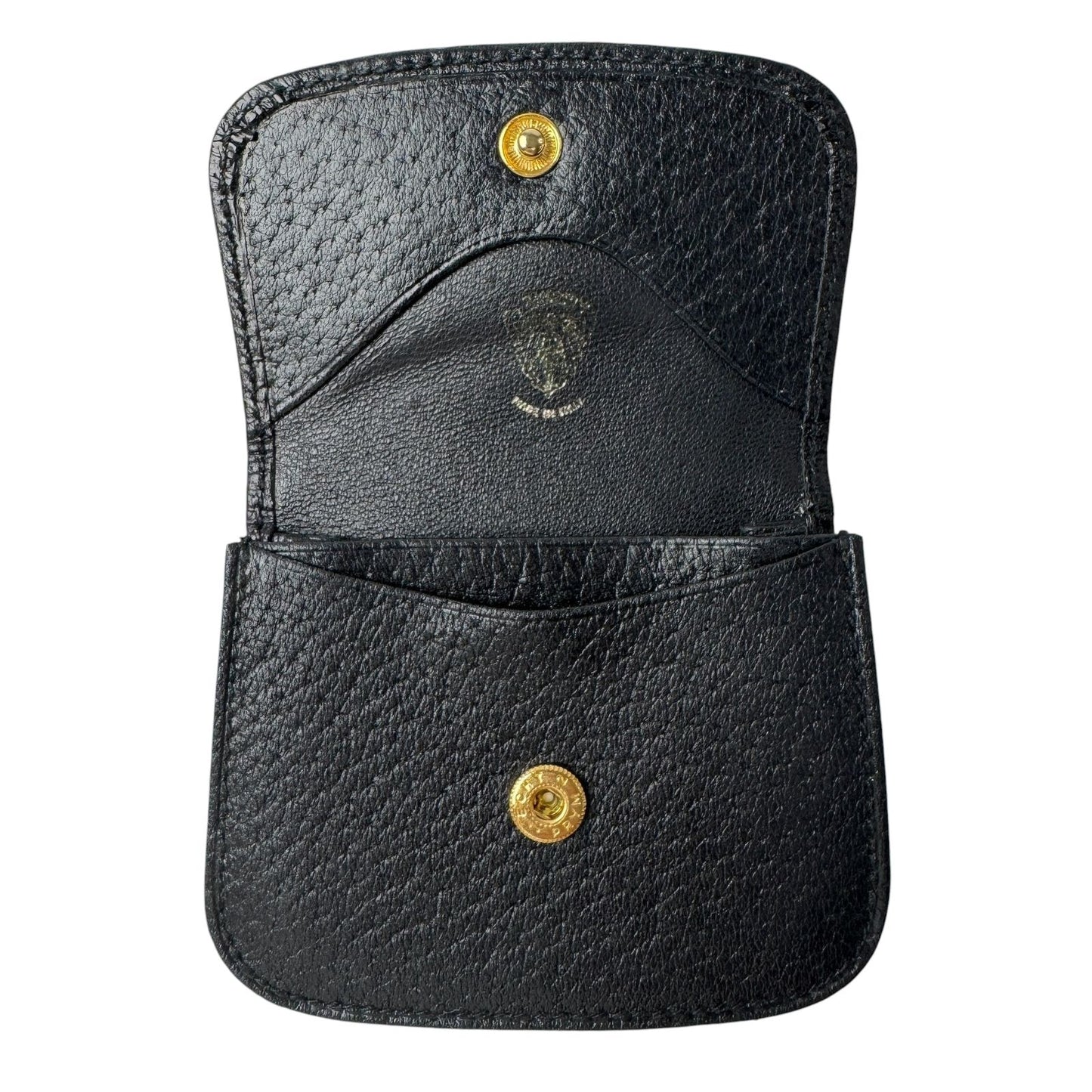 Gucci Vintage GG Marmont Coin Purse Black Leather — view 6