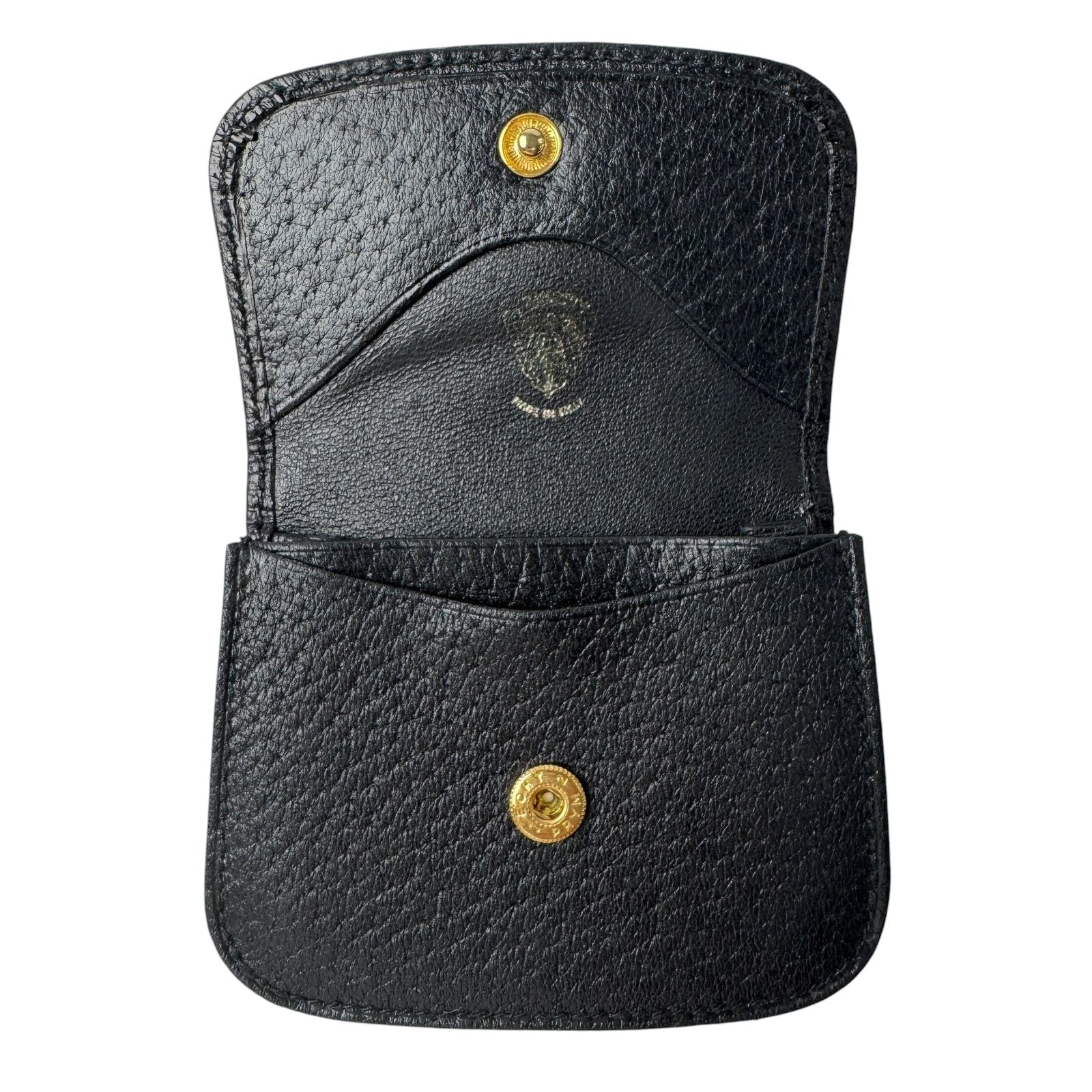 Gucci Vintage GG Marmont Coin Purse Black Leather — view 6