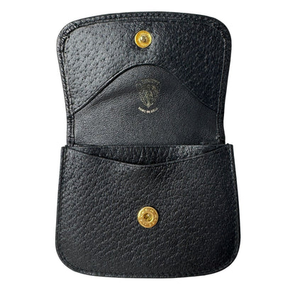 Gucci Vintage GG Marmont Coin Purse Black Leather — view 6