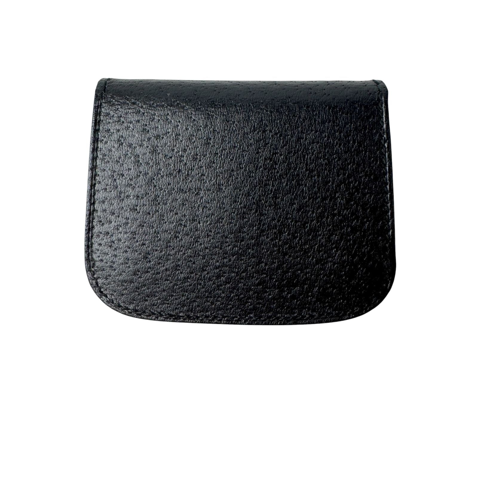 Gucci Vintage GG Marmont Coin Purse Black Leather — view 2