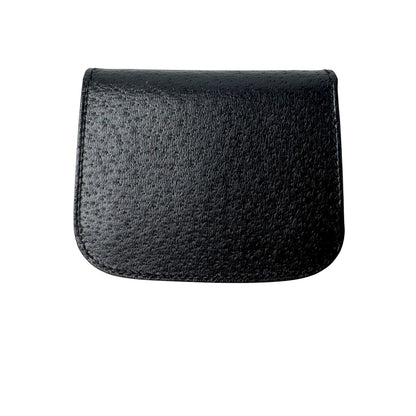Gucci Vintage GG Marmont Coin Purse Black Leather — view 2