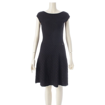 Louis Vuitton 14 SS Silk Nylon All Over Print Square Damier Sleeveless Dress 5