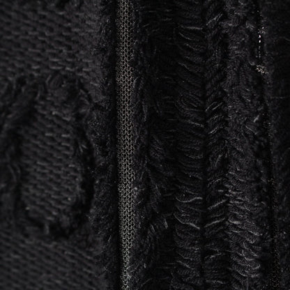 Louis Vuitton Fringe Knit Skirt Nicolas Ghesquiere by Black Moss Green XS — view 6