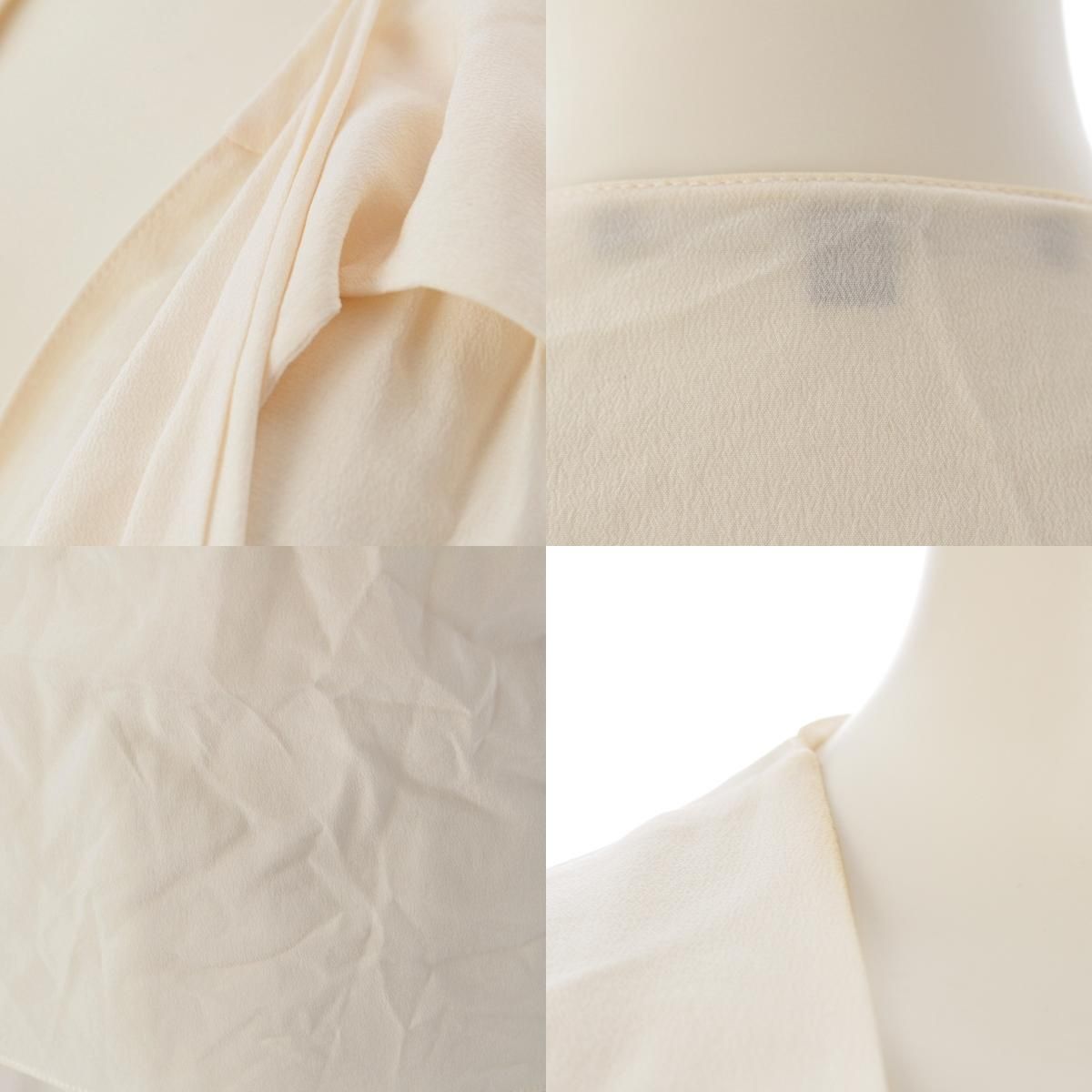 Gucci Silk Sleeveless Blouse Off White 40 — view 8