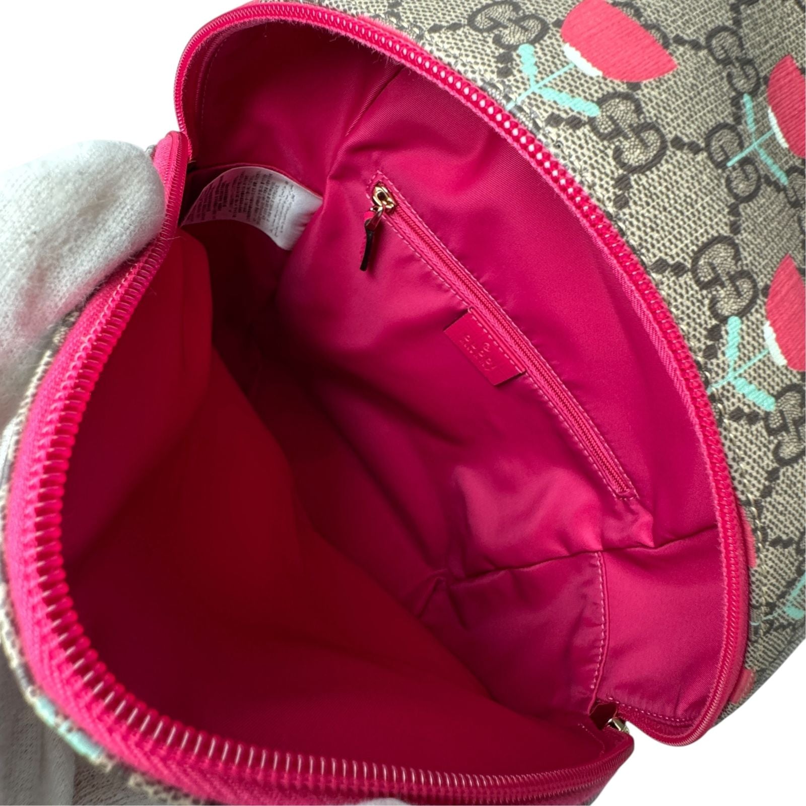 Gucci Seungyoun Kim Children's Flower Print Backpack — view 6