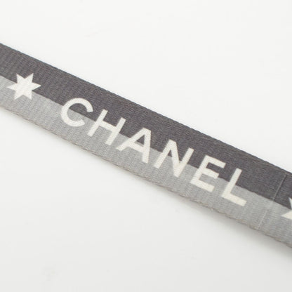 Chanel 01 P Logo Star Neck Strap Gray — view 3