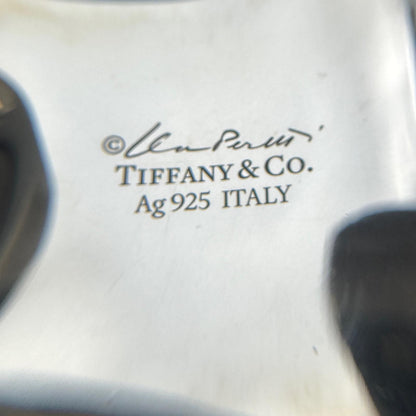 Tiffany & Co Bone Cuff Bangle Elsa Peretti 925 Left Bracelet — view 8