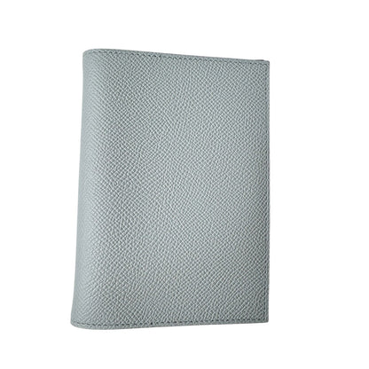 Hermes Agenda GM Notebook Cover Silver Epsom