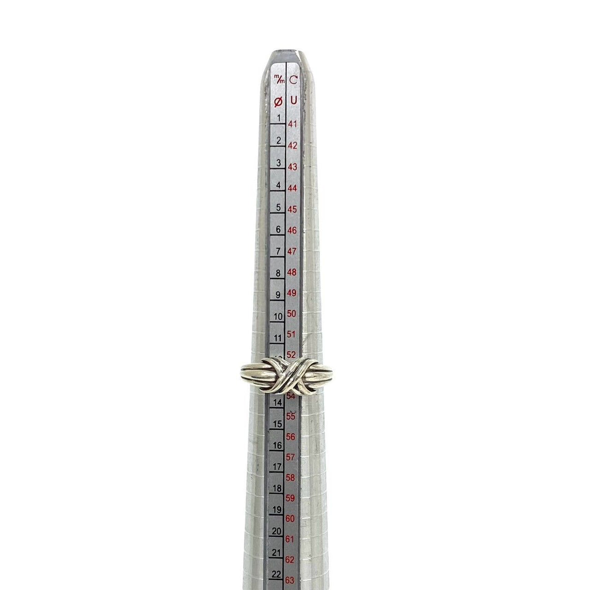 Tiffany & Co Vintage Signature Ring 925 Sterling Silver — view 7