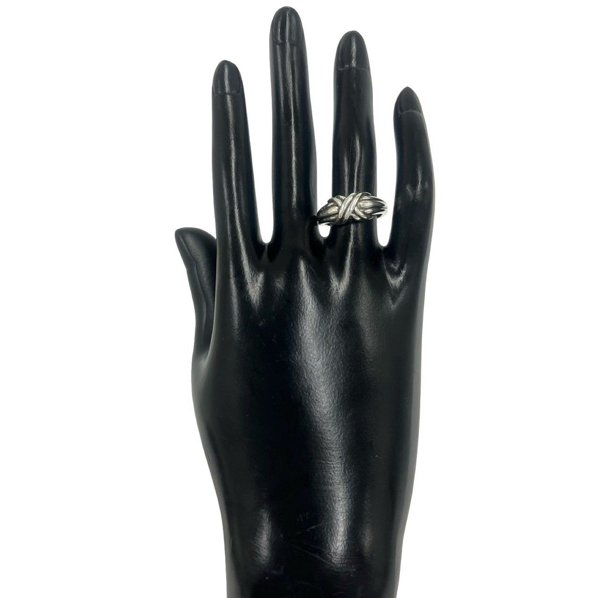 Tiffany & Co Vintage Signature Ring 925 Sterling Silver — view 2