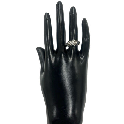 Tiffany & Co Vintage Signature Ring 925 Sterling Silver — view 2