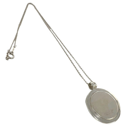 Tiffany & Co Coin Necklace Silver Yellow Gold — view 6