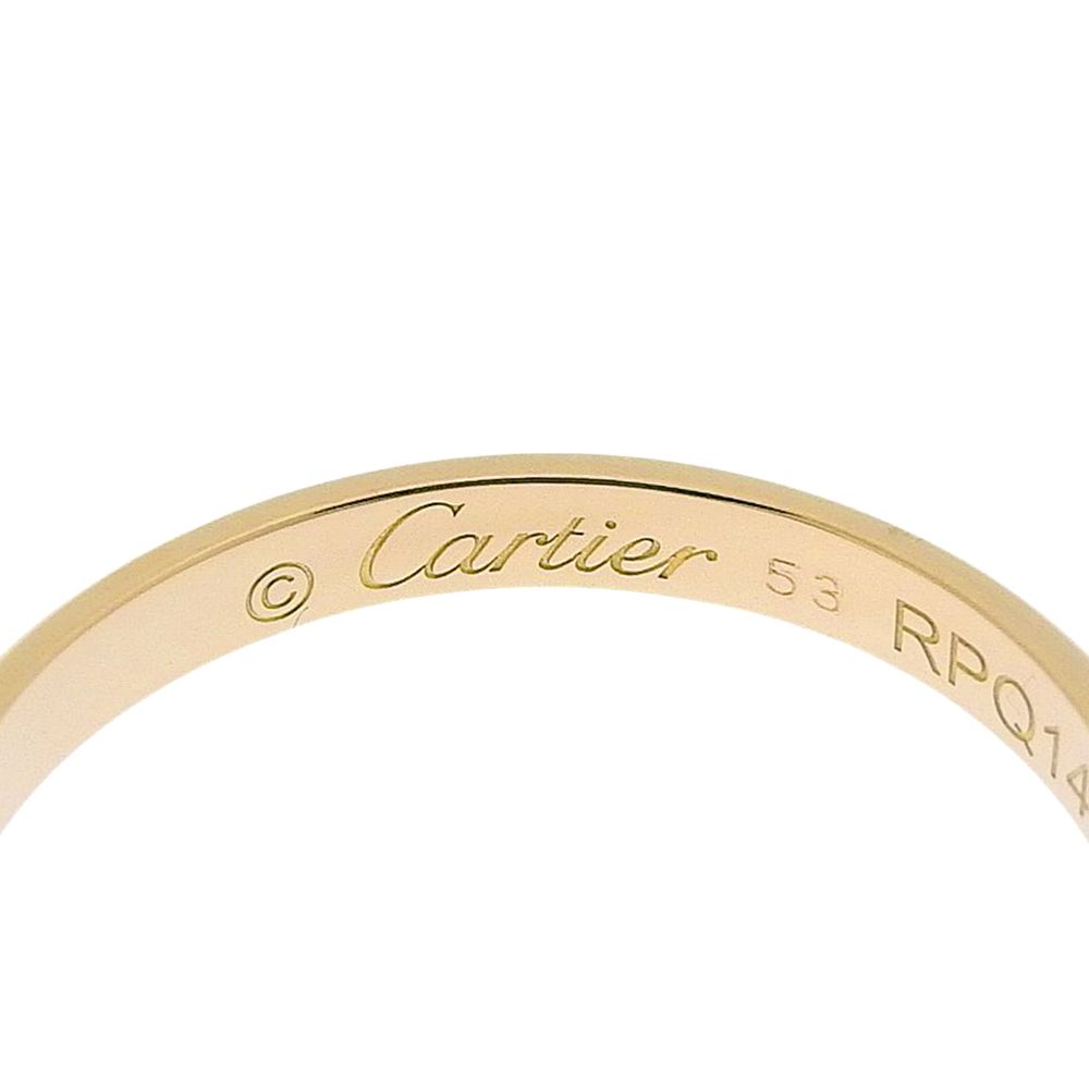 Cartier 1895 Classic Wedding 18k Yellow Gold Ring — view 5